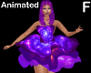 dress purple galaxy ANI