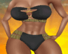 Black Golden Bikini  RXL