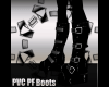 (M)~PVC Boots Black
