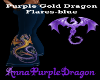 PurpleGold Dragon (blue)