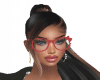 Glasses red