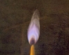 animanted blue flame
