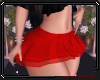 {D} Lance Mini Skirt Red