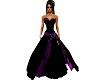 Black/Purple Ball. Dress
