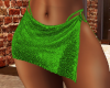 Green Shimmering Skirt