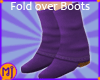 mj Purple FoldOver Boots