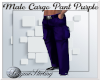 Male Cargo Pant Purple