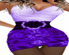 SM Purple Dress/Hose