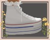 Basic white shoes