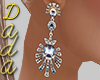 BLUE DIAMOND EARRING