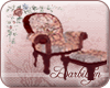 brocade library chair