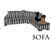 Striped Sofa