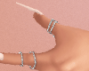 $ Beige Nails&Rings
