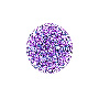 purple shiny club ball