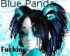 Blue panda bear furkini