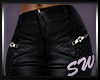 SW RLS Leather Pants Blk