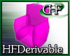HFD Inflate-a-Chair Pink