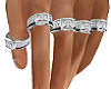 Diamond Rings Silver LH