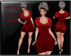 Sequin Top Valentine Red