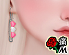蝶 Heart Pin Earring v5