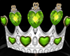 Silver Crown Emerald