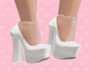 Kirari White Heels