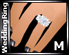E: Wedding Diamond RingM