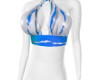 ROMEY BLUE TIE DYE TOP