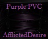 Purple PVC lounge