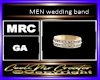 MEN wedding band