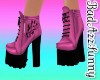 [S] Pink E-Girl Boots