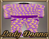 M Purple Duck Pj Outfit