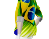 Camisa Aberta Brasil AM