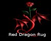 Rug red Dragon