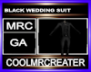 BLACK WEDDING SUIT