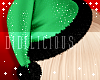 !D! Santa Elf Hat Green