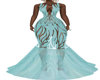 Elegant Teal Gown F