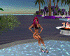 Prpl n Slvr Beach Party