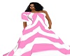 PINK & WHITE BBB GOWN