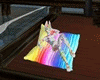 RainbowFurry Pillow