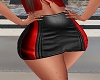 LeatherSkirt Red RLL