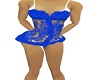 blue honey corset