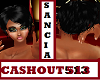 black sancia hair