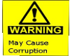 Corruption Poster