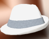White Hat w Blue Ribbon