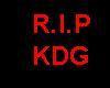R.I.P. KDG Coffin