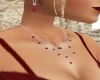 Ruby cascade necklace