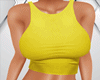 Yellow Busty Crop Top