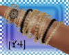 [Y4] Bracelet gold R
