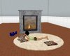 fireplace & rug 8/poses